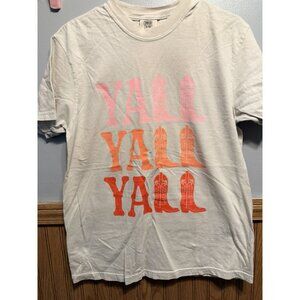 Comfort Colors 3 Yall Women Size white Medium T-shirt